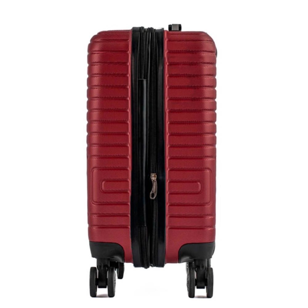 Mala de Viagem Pequena La Fenice Milano Plus ABS Vermelho 105204