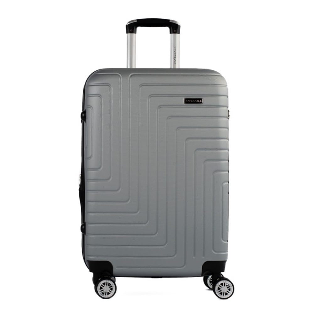 Mala de Viagem Média La Fenice Milano Plus ABS Prata 105205