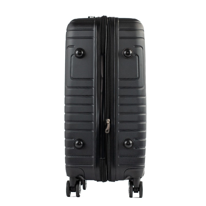 Mala de Viagem Grande La Fenice Milano Plus ABS Preto 105206