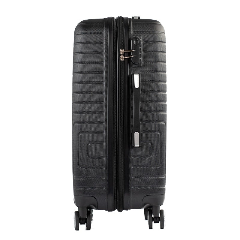 Mala de Viagem Grande La Fenice Milano Plus ABS Preto 105206