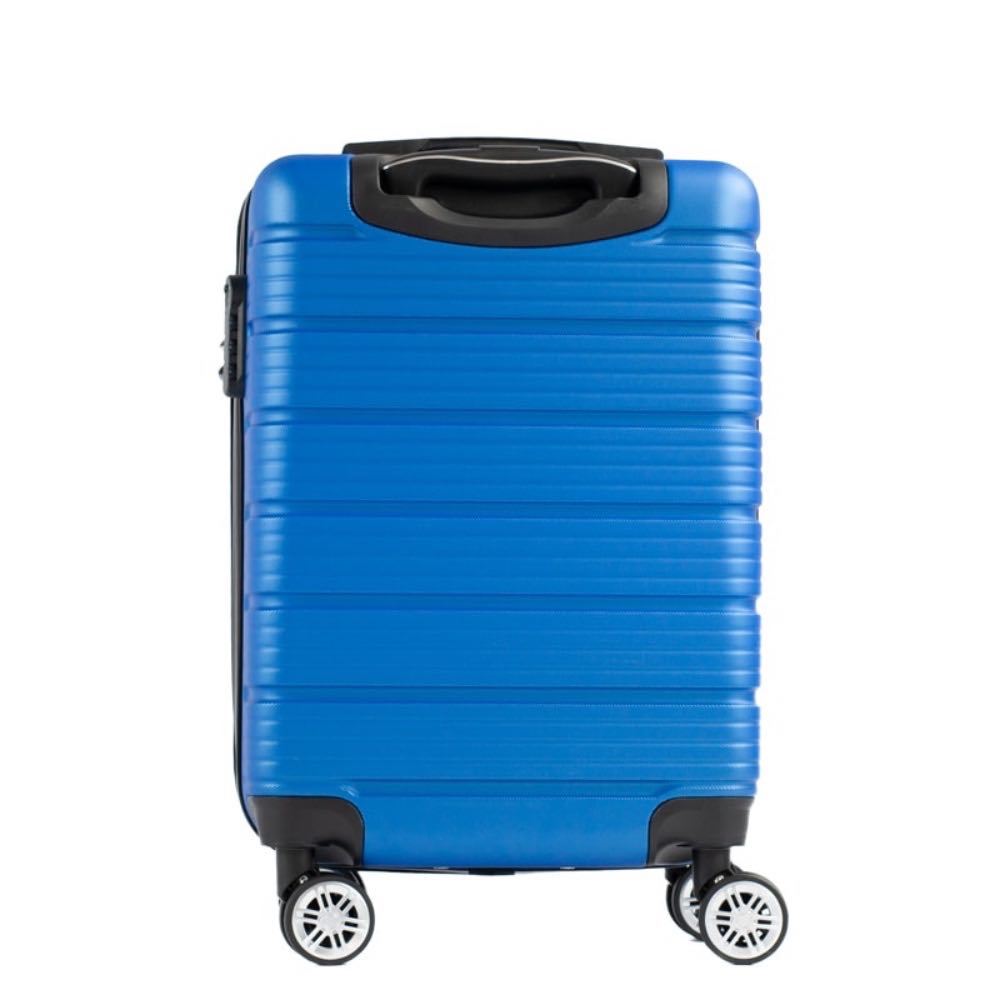 Mala de Bordo 10 Kg ABS 4 Rodas Antifurto La Fenice Sorrento Plus Azul 105130