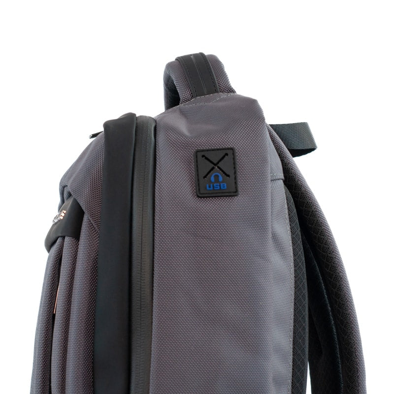 Mochila de Poliéster La Fenice Cinza 105207