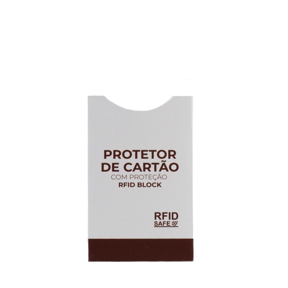 Conjunto Protetor RFID BLOCK La Fenice Branco 105212