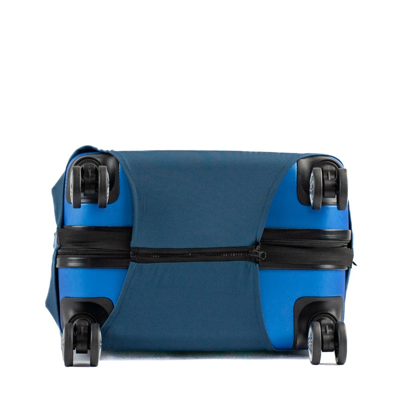 Capa para Mala Média La Fenice em Elastano Azul 105219