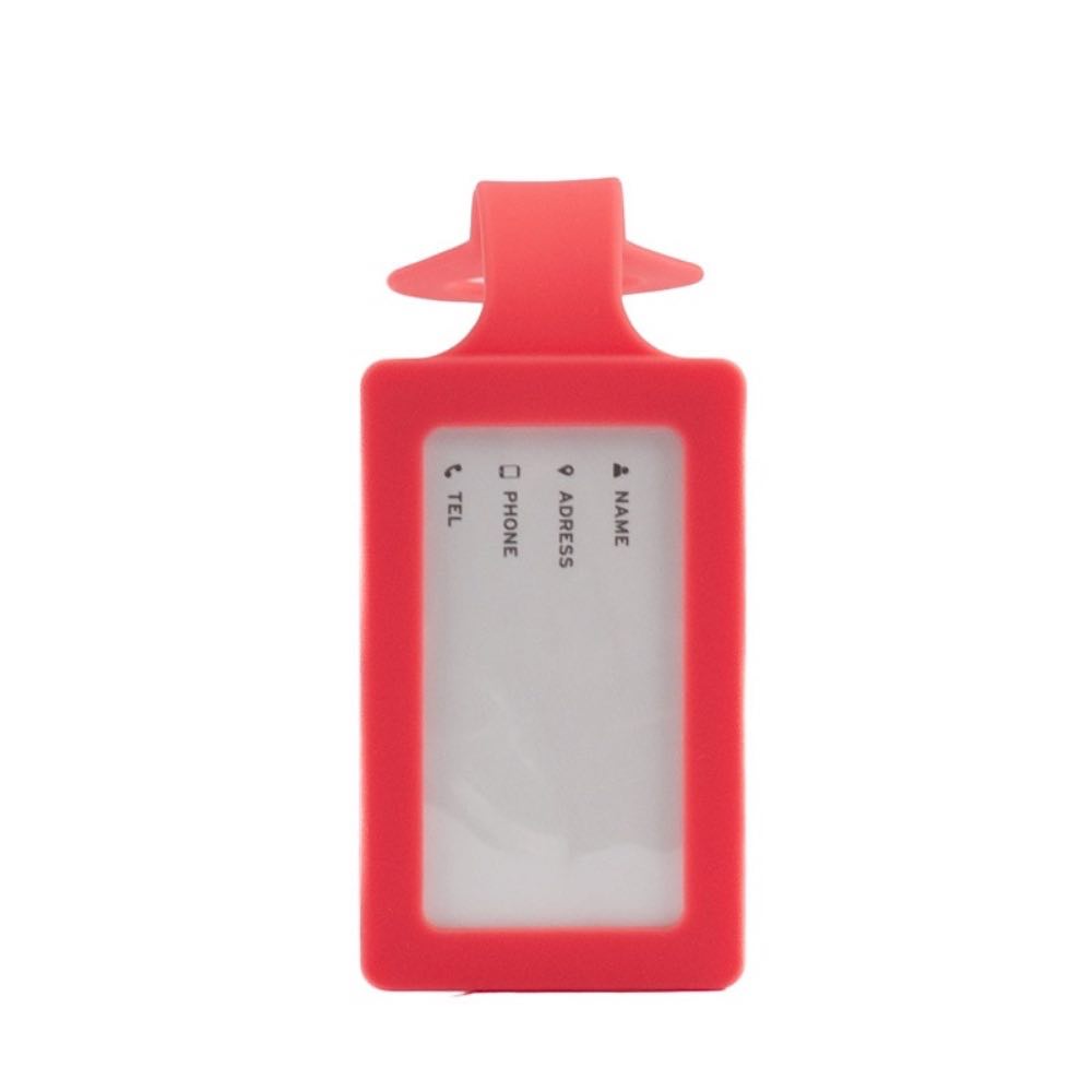 Identificador de Bagagem La Fenice Silicone Vermelho 105231