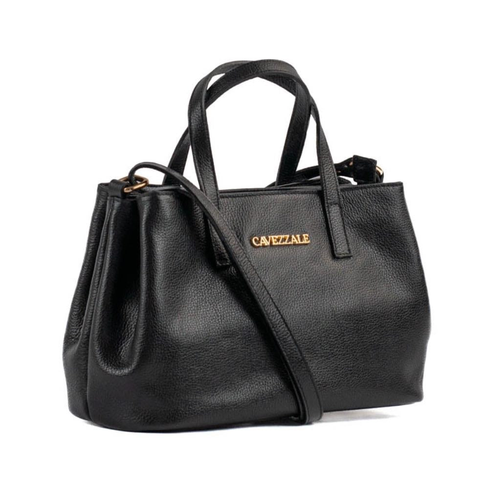 Tote Bag Média de Couro Floater La Fenice Preto 105315