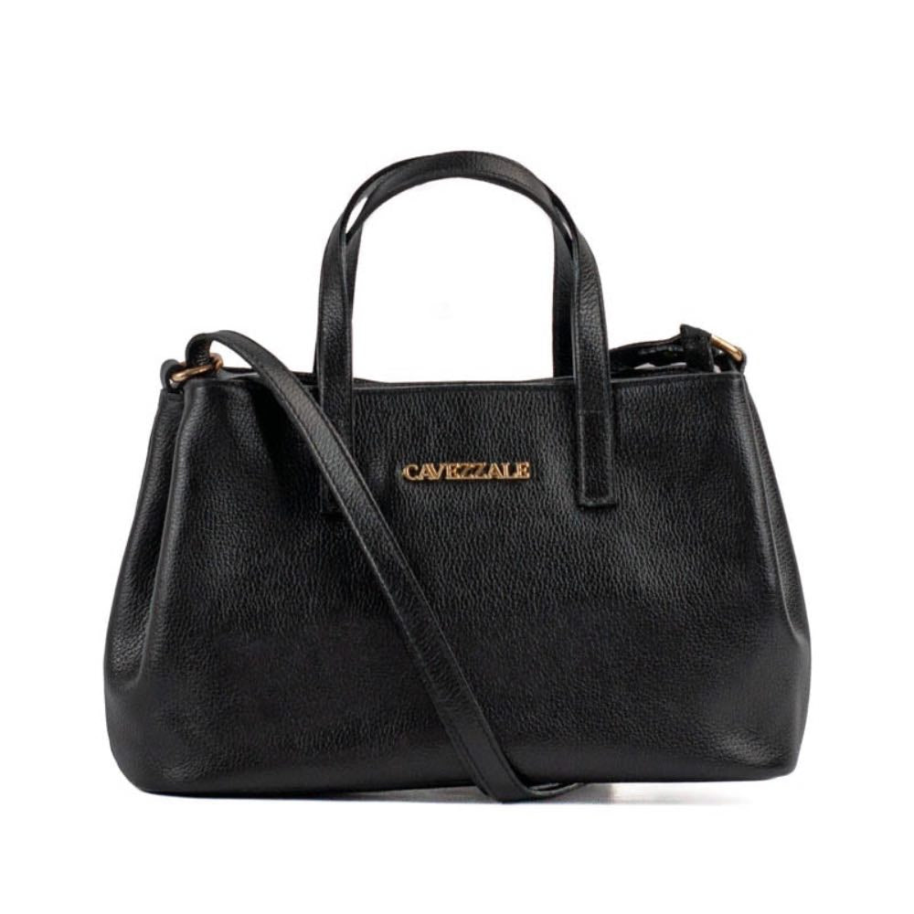 Tote Bag Média de Couro Floater La Fenice Preto 105315
