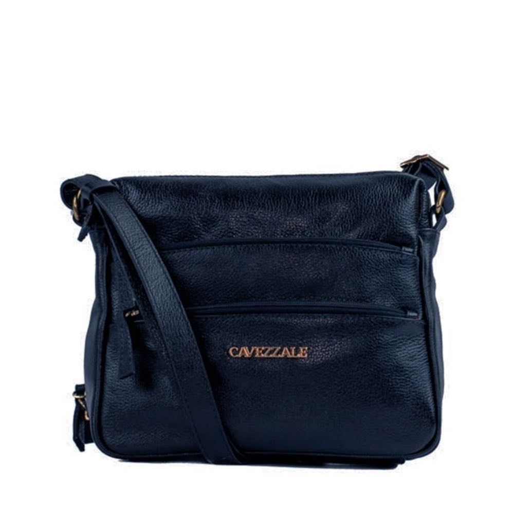 Bolsa de Couro Feminina Roma La Fenice Marinho 102240
