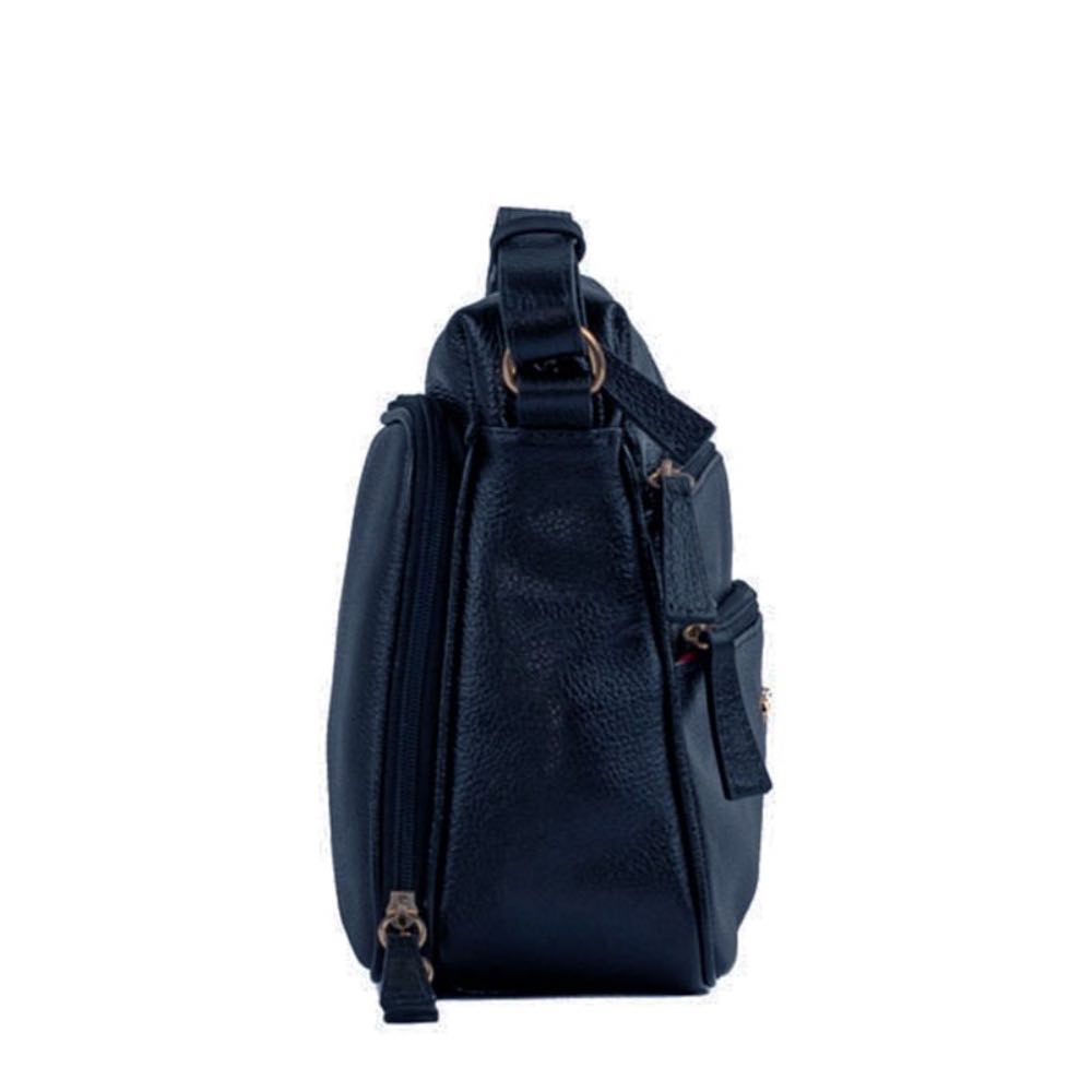 Bolsa de Couro Feminina Roma La Fenice Marinho 102240