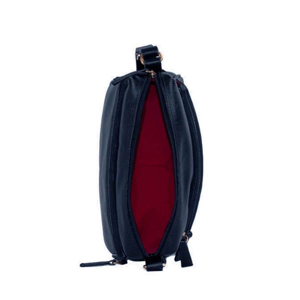 Bolsa de Couro Feminina Roma La Fenice Marinho 102240