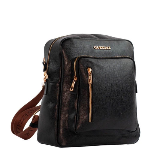 Mochila de Couro La Fenice Soft Preto 105331