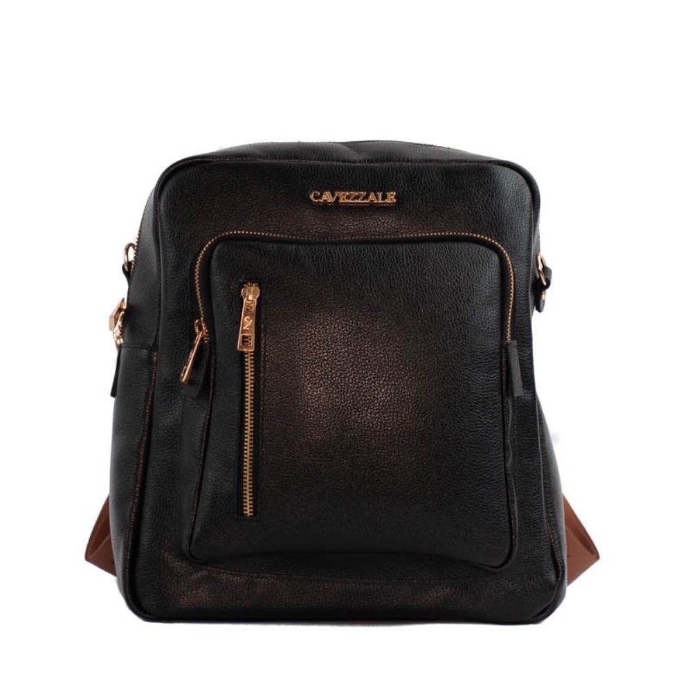 Mochila de Couro La Fenice Soft Preto 105331