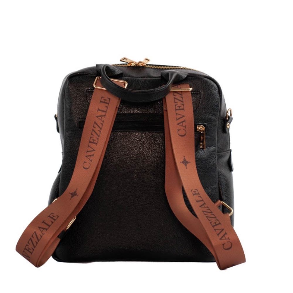 Mochila de Couro La Fenice Soft Preto 105331