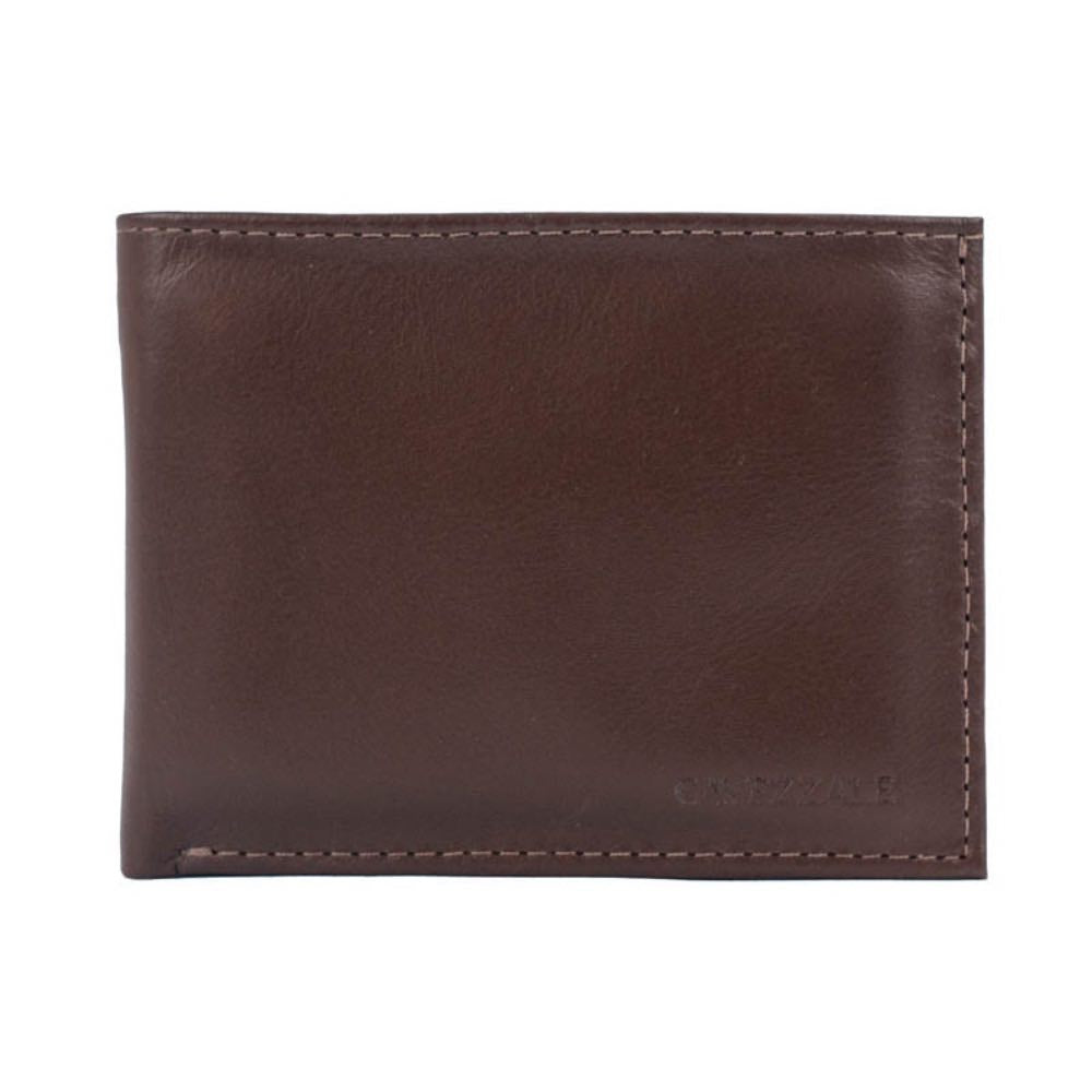 Carteira De Couro Masculina Grande La Fenice Café 015670