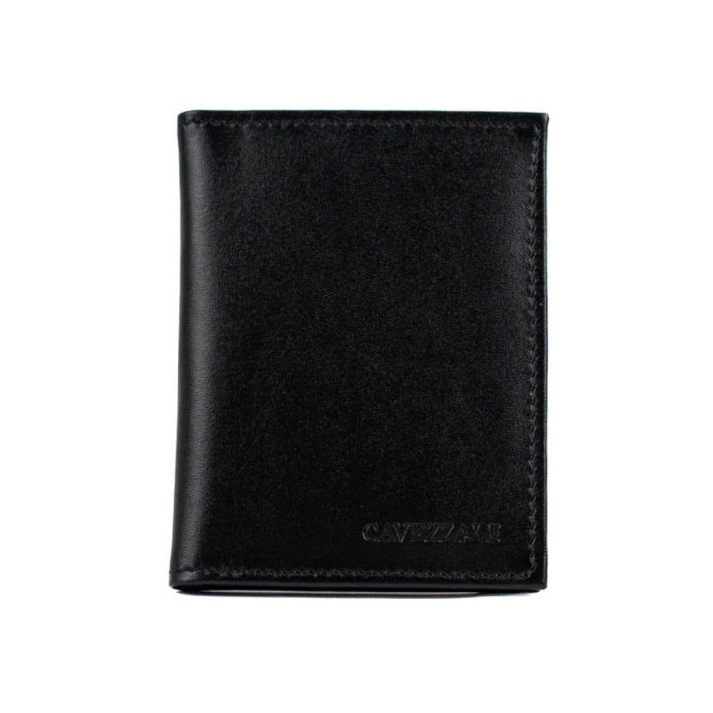 Porta Cartão De Couro La Fenice Preto 098359