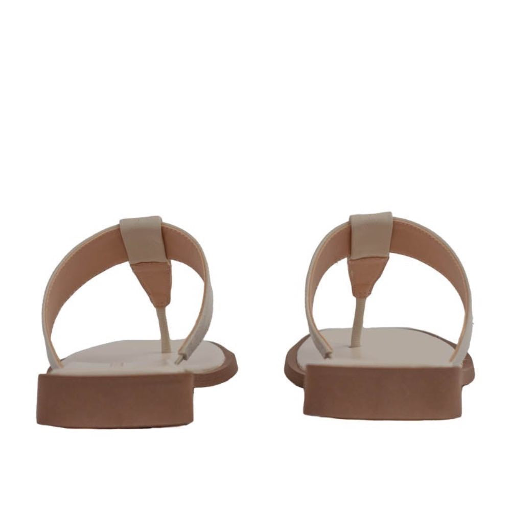 Sandália de Couro La Fenice Off White 105417