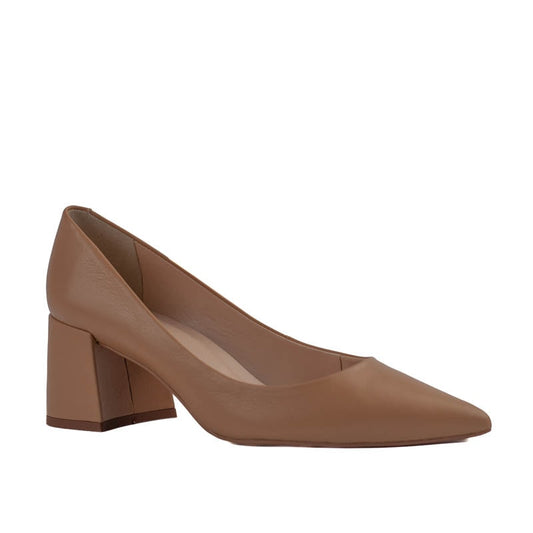 Scarpin de Couro Bristol La Fenice Macadâmia 105397