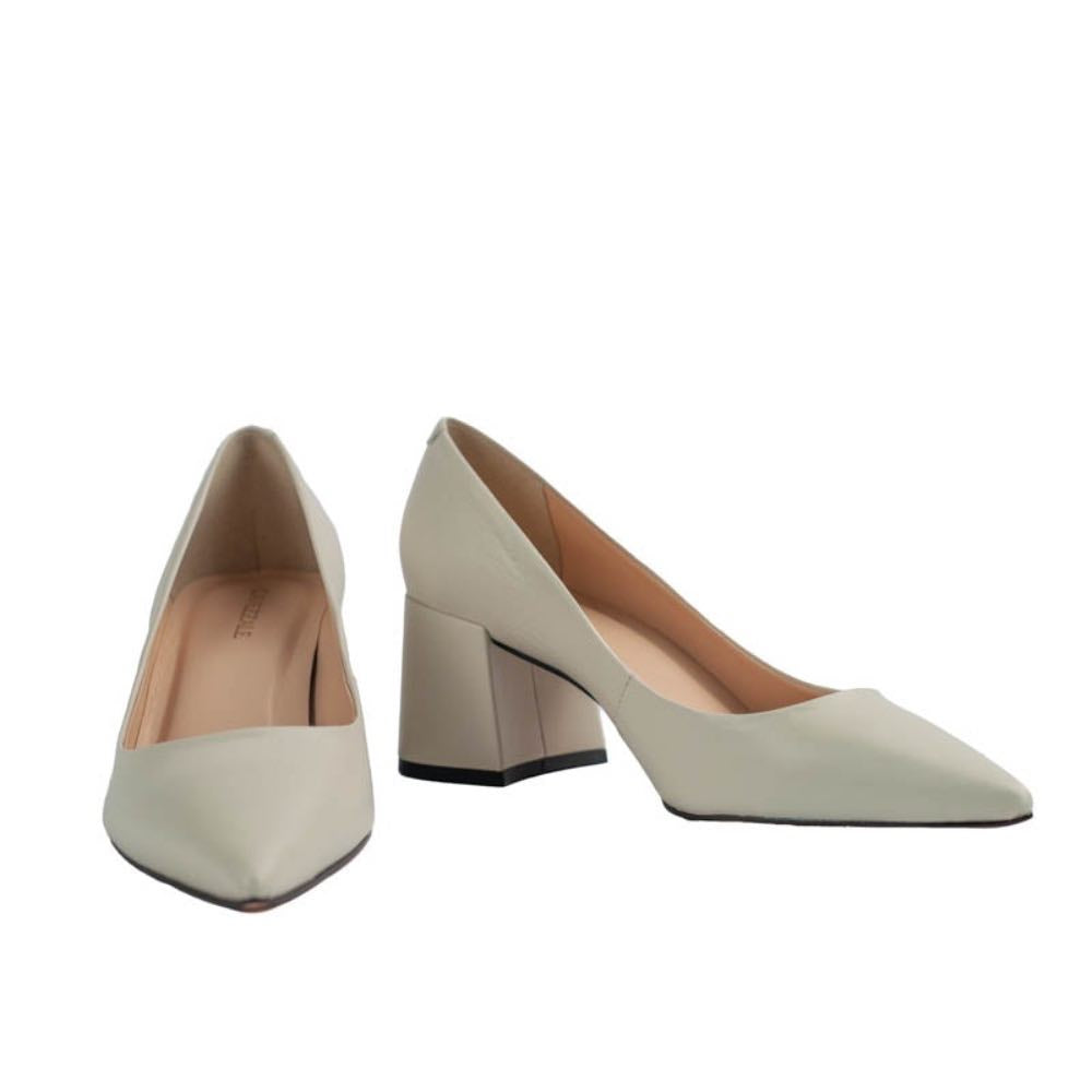 Scarpin de Couro Bristol La Fenice Off White 105397