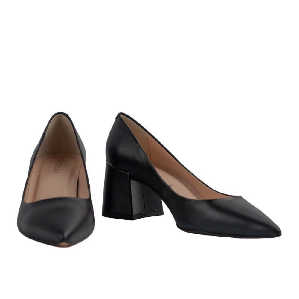 Scarpin de Couro Bristol La Fenice Preto 105397