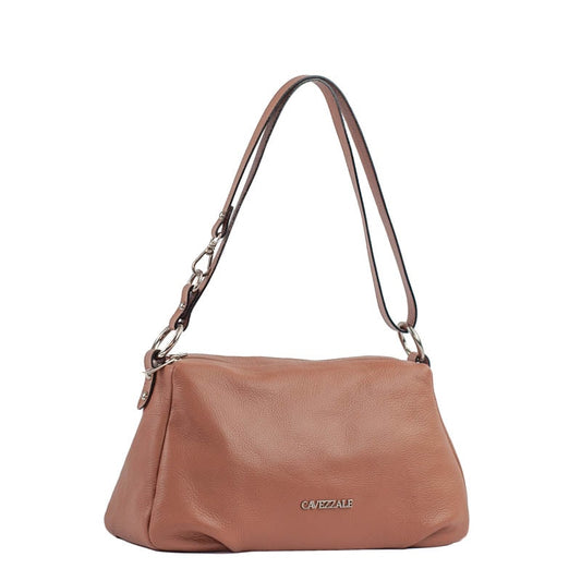 Bolsa Tiracolo Média de Couro Floter La Fenice Mousse 105563