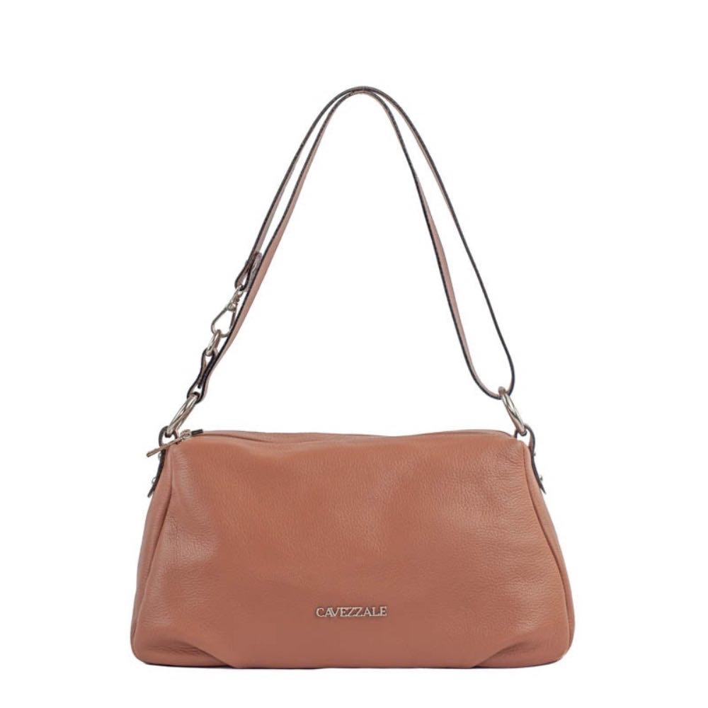 Bolsa Tiracolo Média de Couro Floter La Fenice Mousse 105563