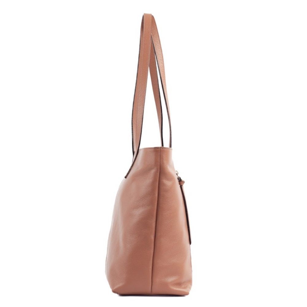Shopping Bag Grande Couro Floter La Fenice Mousse 105566