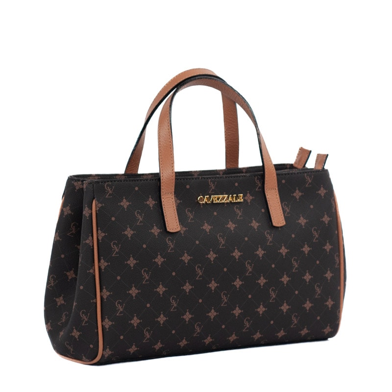 Tote Bag Média Personnalite La Fenice Chocolate/Caramelo 105572