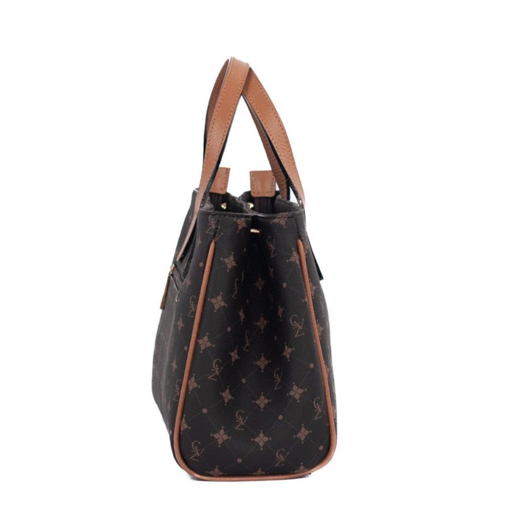 Tote Bag Média Personnalite La Fenice Chocolate/Caramelo 105572
