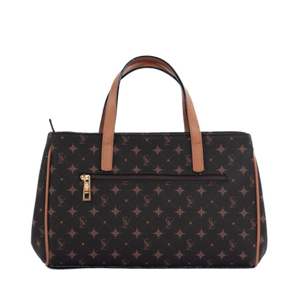 Tote Bag Média Personnalite La Fenice Chocolate/Caramelo 105572