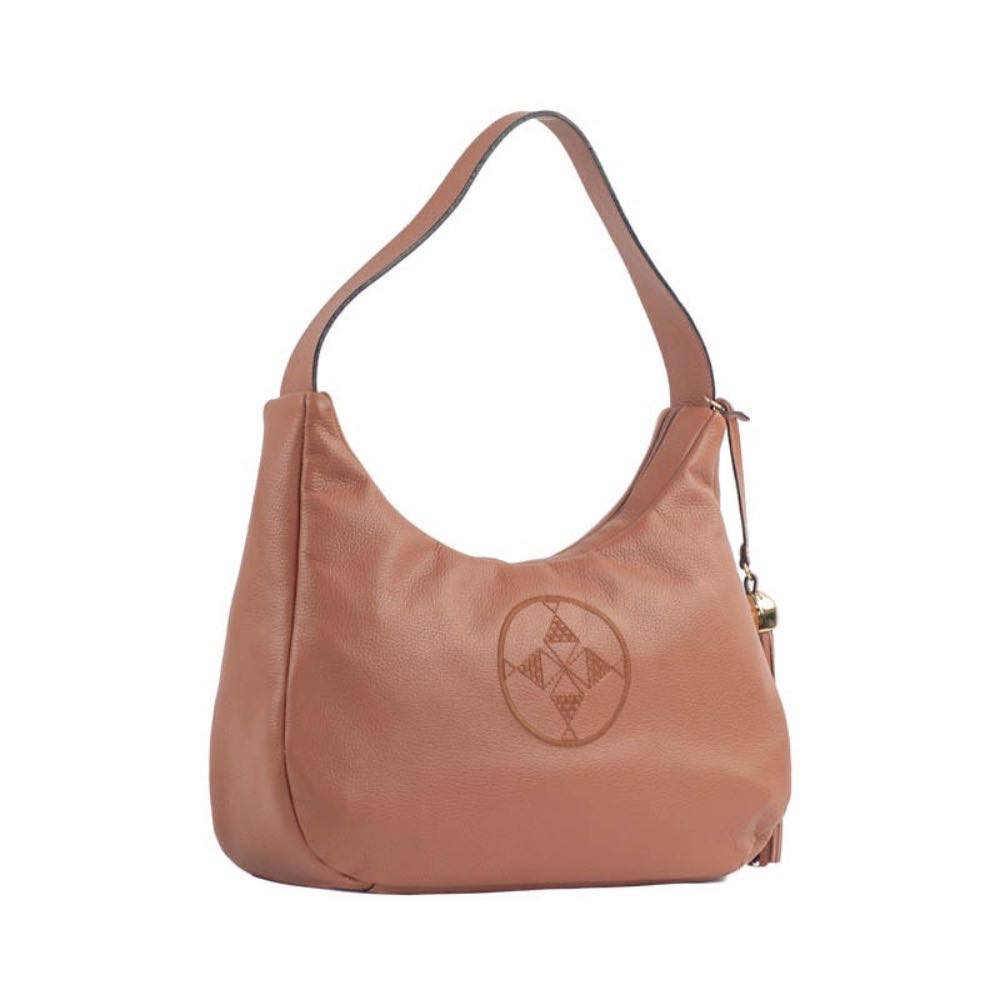 Bolsa Hobo Grande Couro Floter La Fenice Mousse 105555