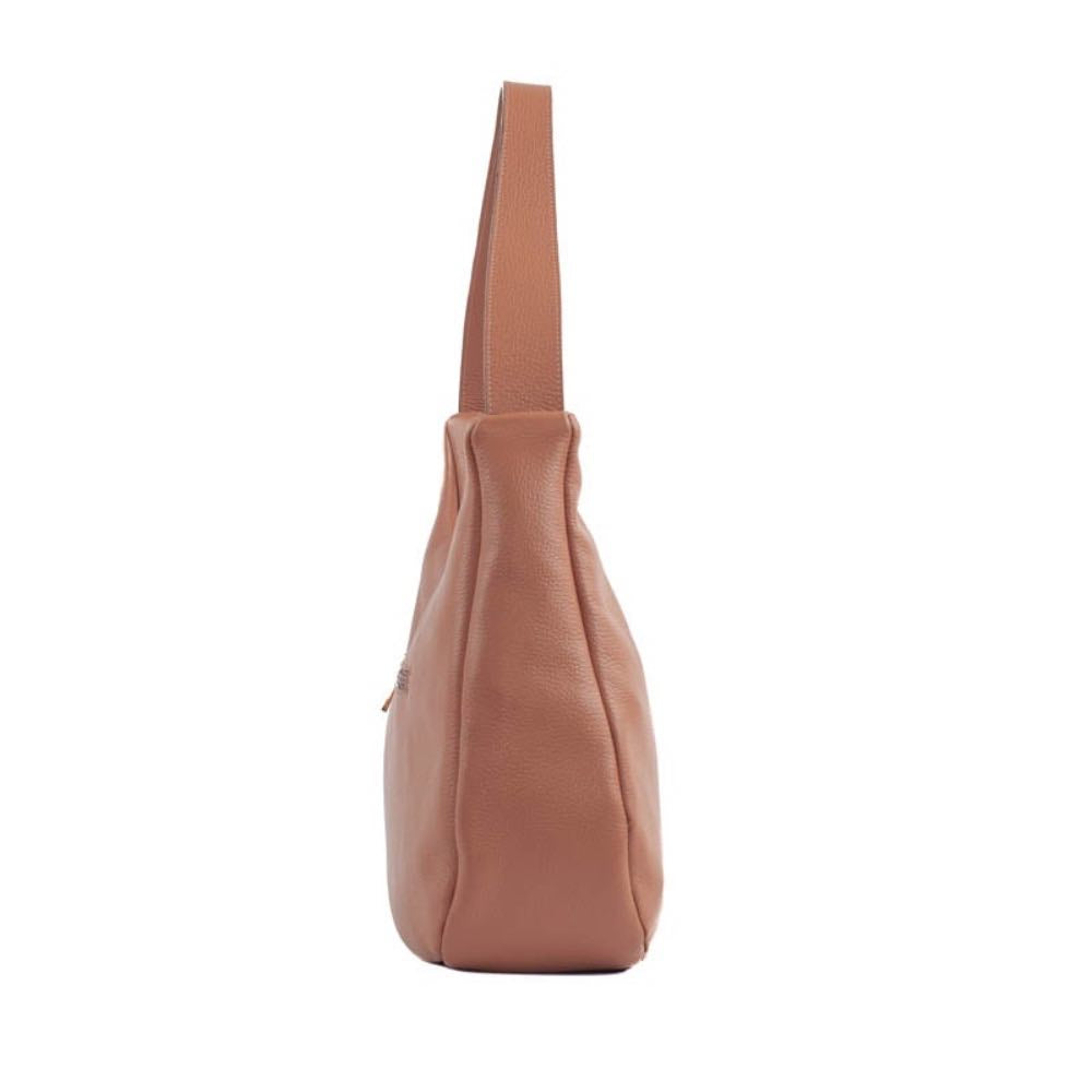 Bolsa Hobo Grande Couro Floter La Fenice Mousse 105555