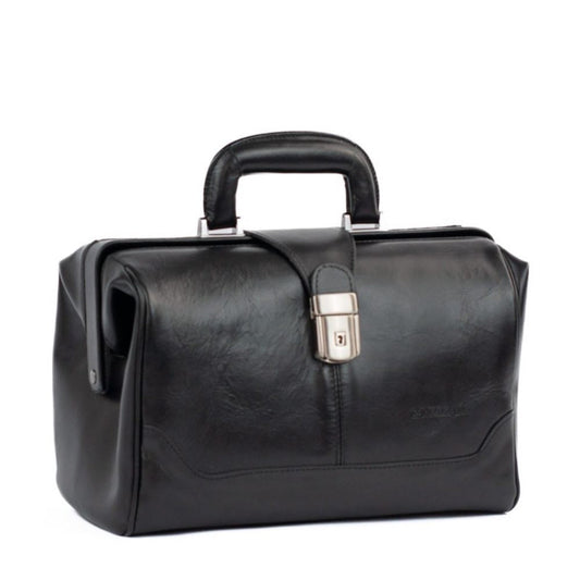 Maleta de Couro Toscana La Fenice Preto 105475