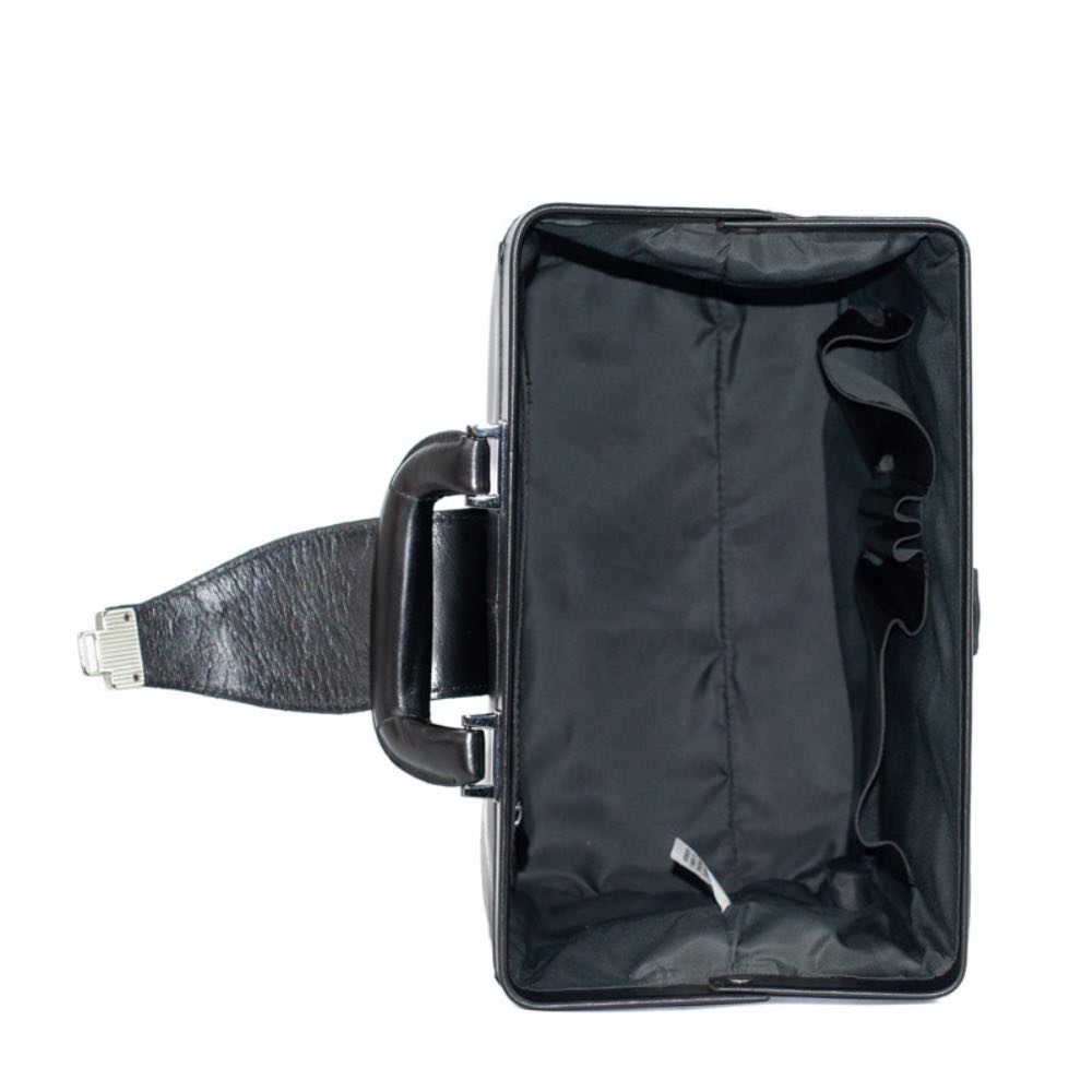 Maleta de Couro Toscana La Fenice Preto 105475