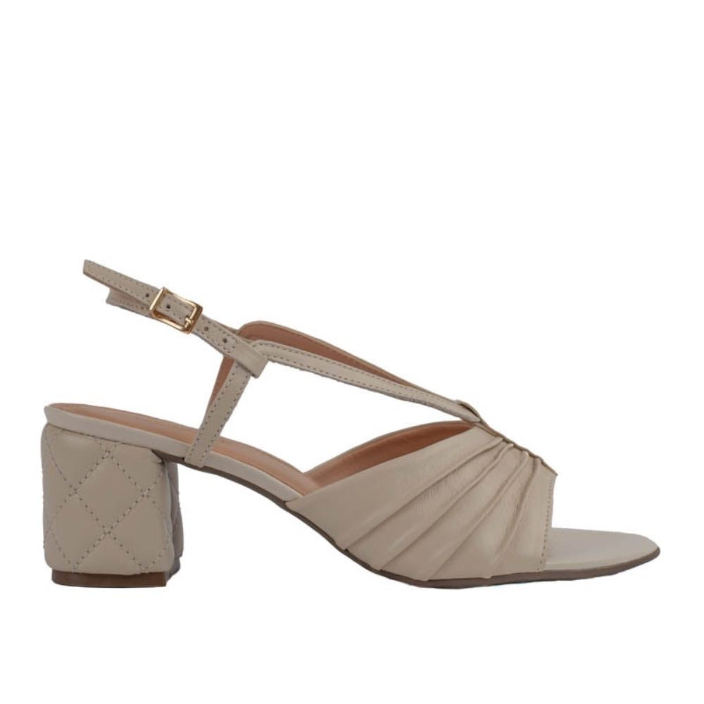 Sandália de Couro La Fenice Veneto Off White 105421