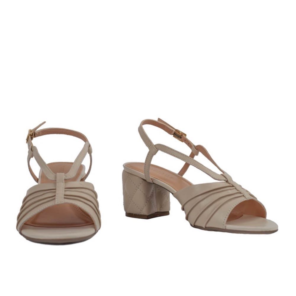 Sandália de Couro La Fenice Veneto Off White 105421