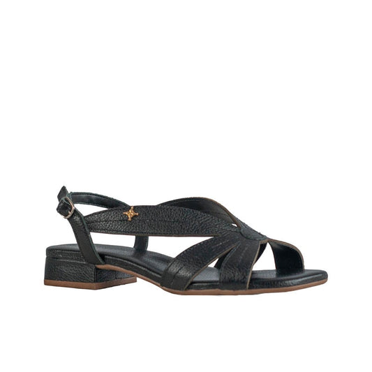Sandália de Couro La Fenice Floter Preto 104860