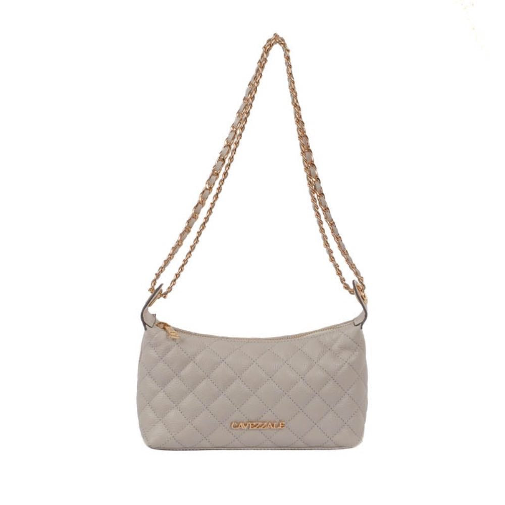 Bolsa Tiracolo Pequena de Couro Matelassê La Fenice Chantilly 105491