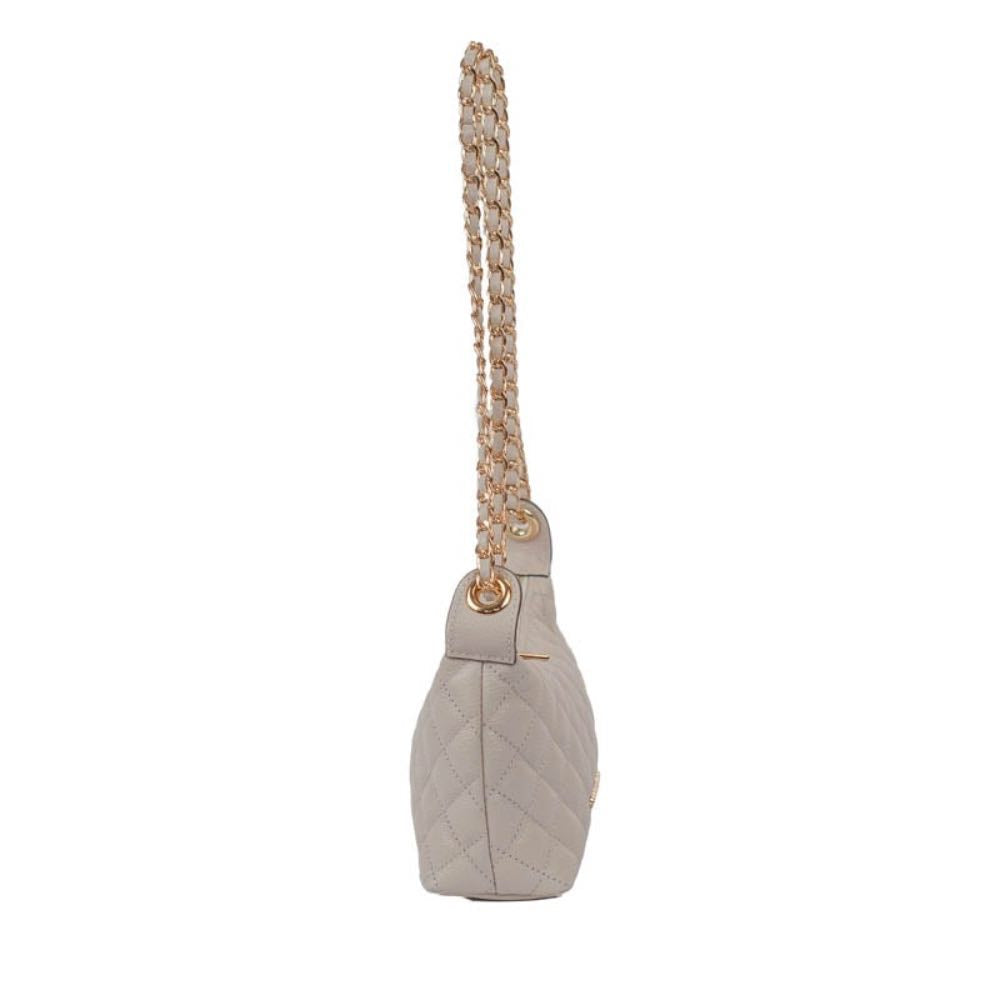 Bolsa Tiracolo Pequena de Couro Matelassê La Fenice Chantilly 105491