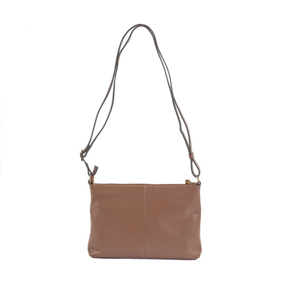 Bolsa Tiracolo Média de Couro La Fenice Arábica 105497