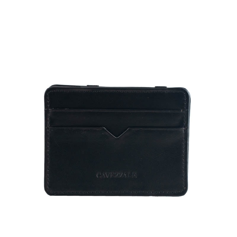 Porta Cartão De Couro La Fenice Preto 105702