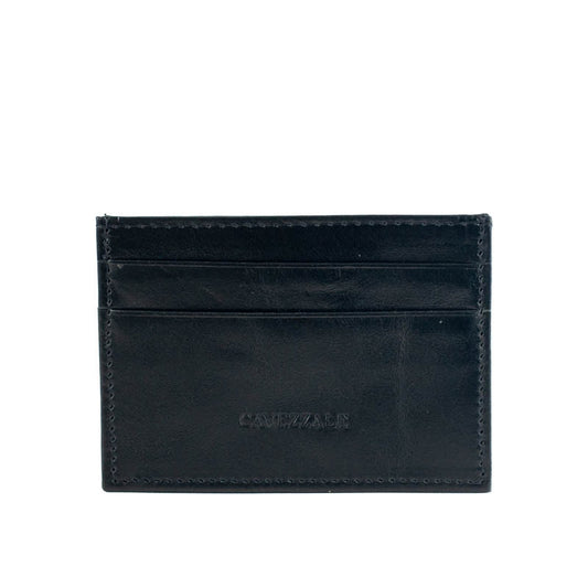 Porta Cartão De Couro La Fenice Preto 105703