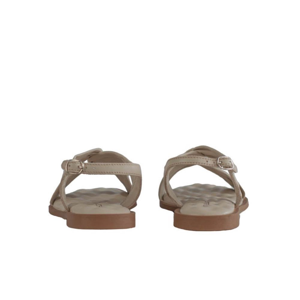 Sandália de Couro Mestico La Fenice Off White 105612