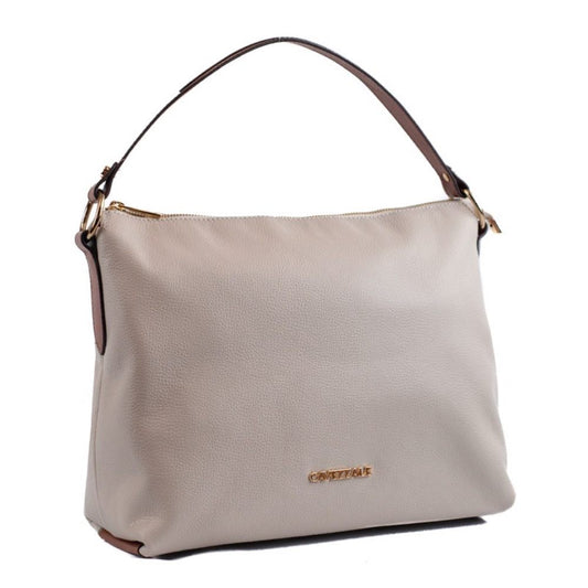 Bolsa Hobo Grande Couro Floter La Fenice Off White/Canyon 105047