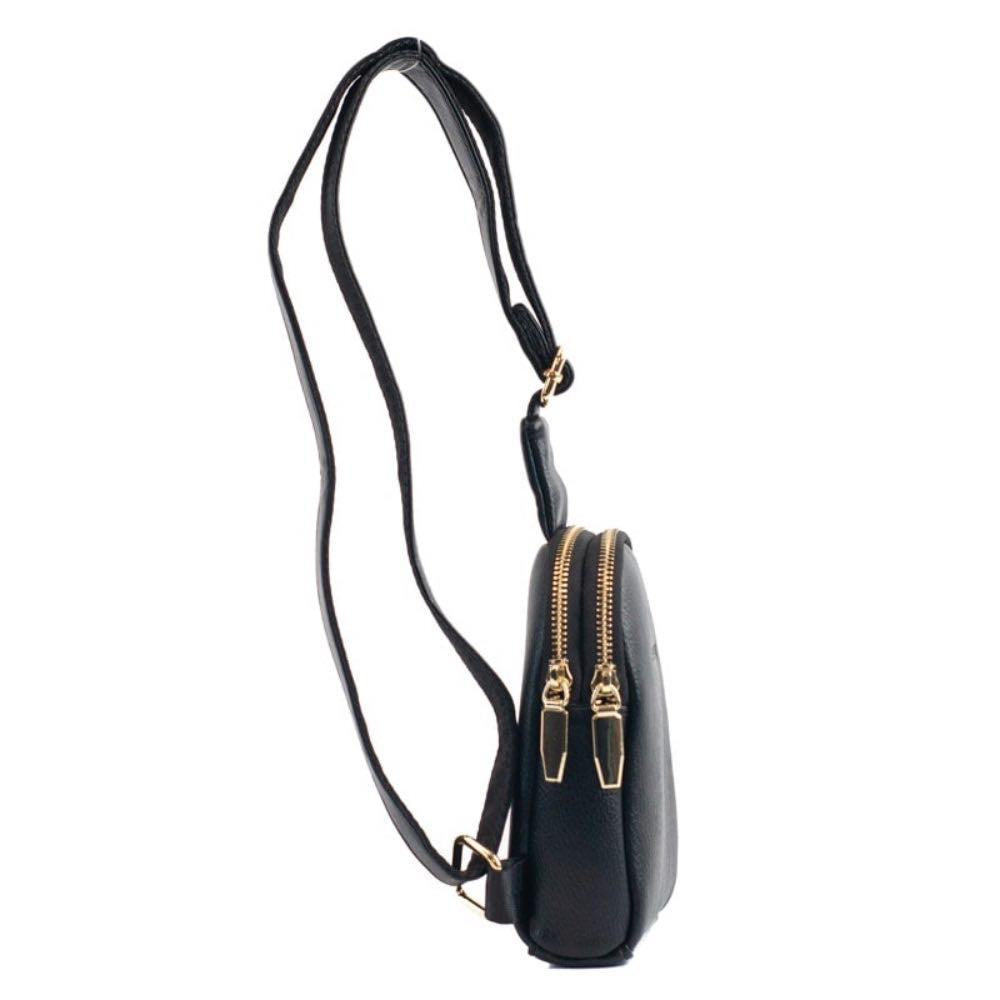 Bolsa Mochila Transversal La Fenice Preto 105389