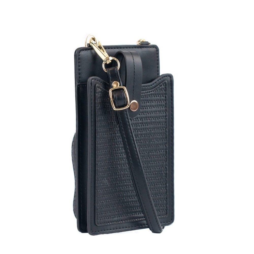 Phone Case Tiracolo Pequena La Fenice Preto 105091