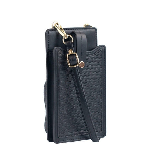 Phone Case Tiracolo Pequena La Fenice Preto 105091
