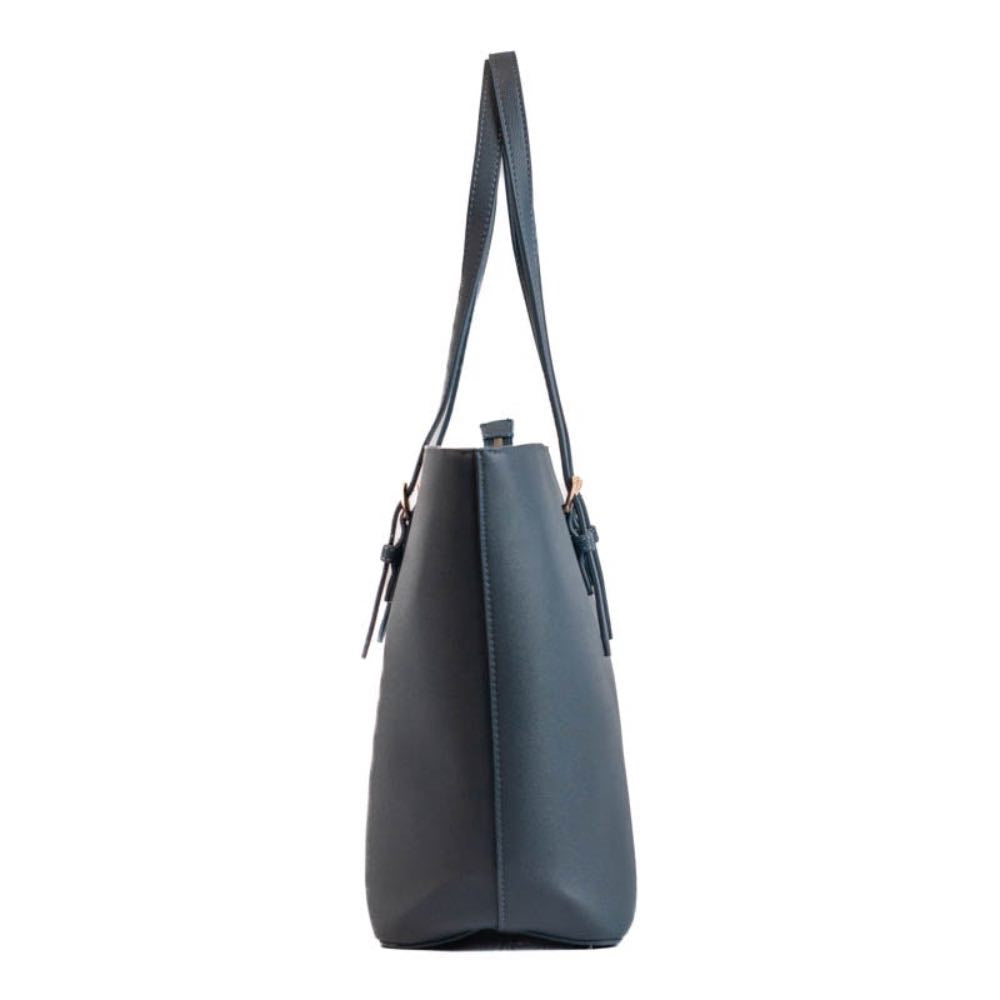 Shopping Bag Grande Feminina La Fenice Azul 105537