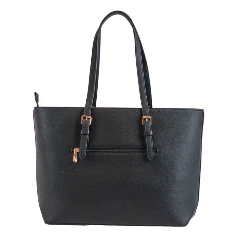 Shopping Bag Grande Feminina La Fenice Preto 105537