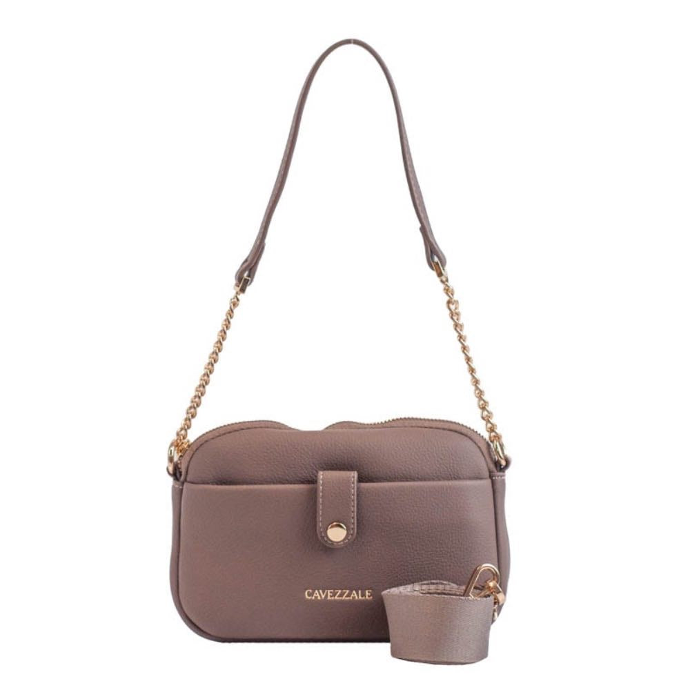 Bolsa Tiracolo Pequena Feminina La Fenice Marrom 105538