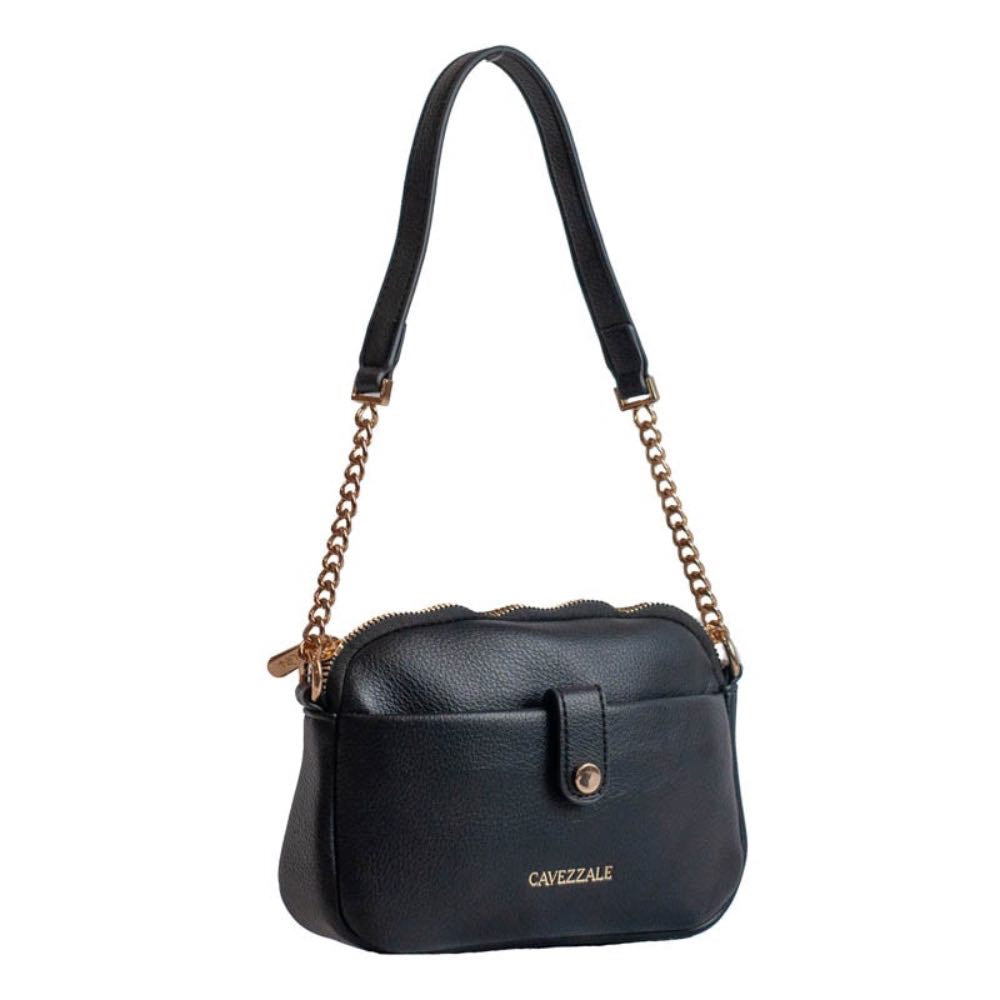 Bolsa Tiracolo Pequena Feminina La Fenice Preto 105538